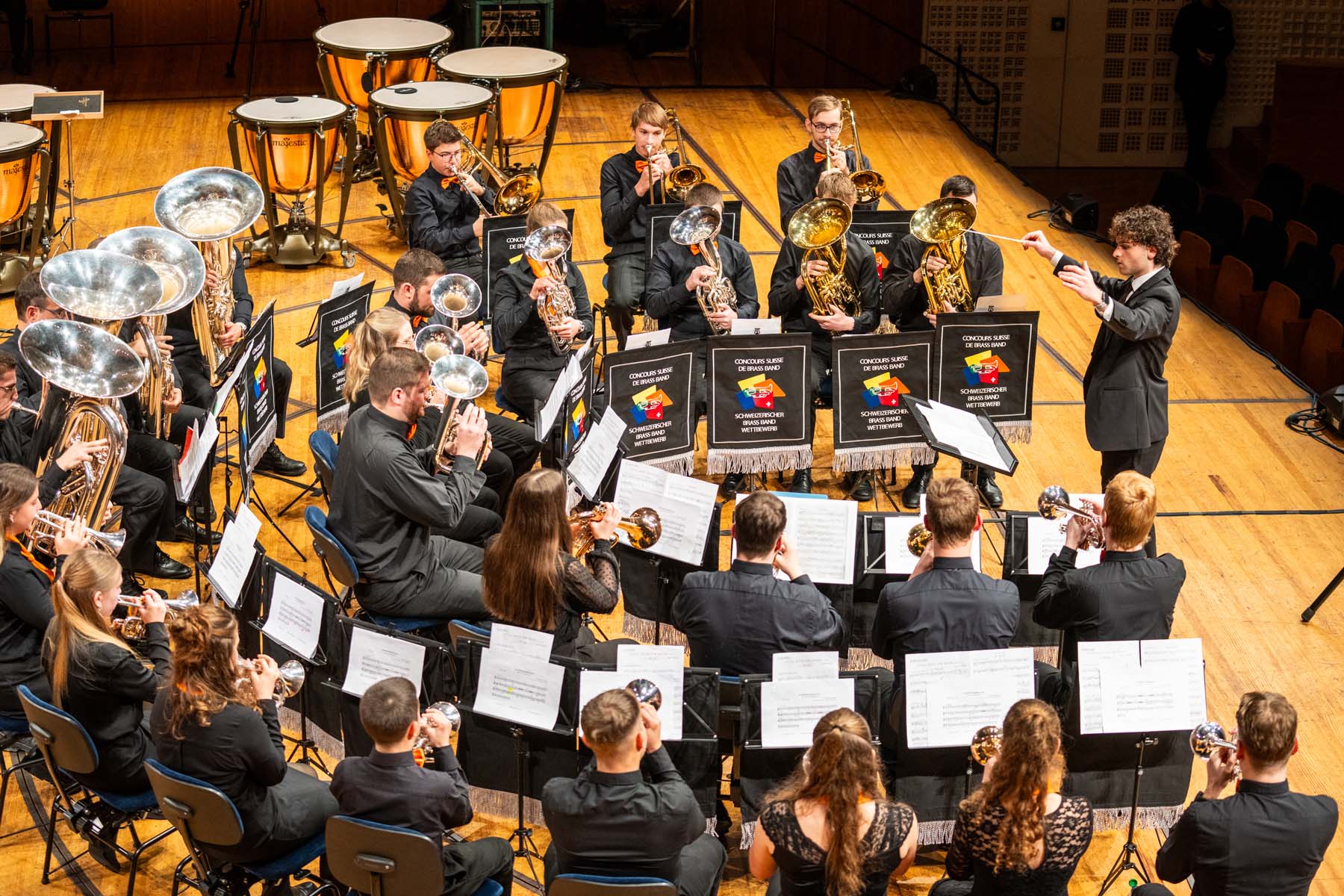 Probe der Entlebucher Jugend Brass Band